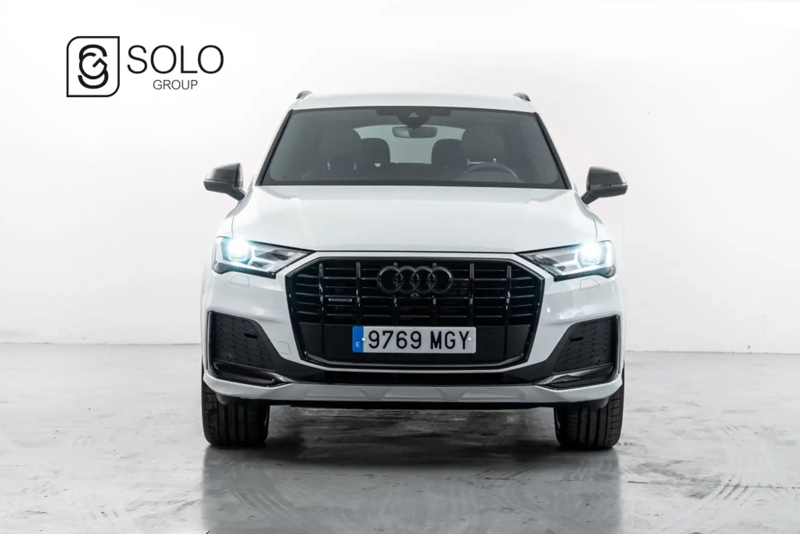 Audi Q7 45 TDI Black line edition quattro Weiß - 2