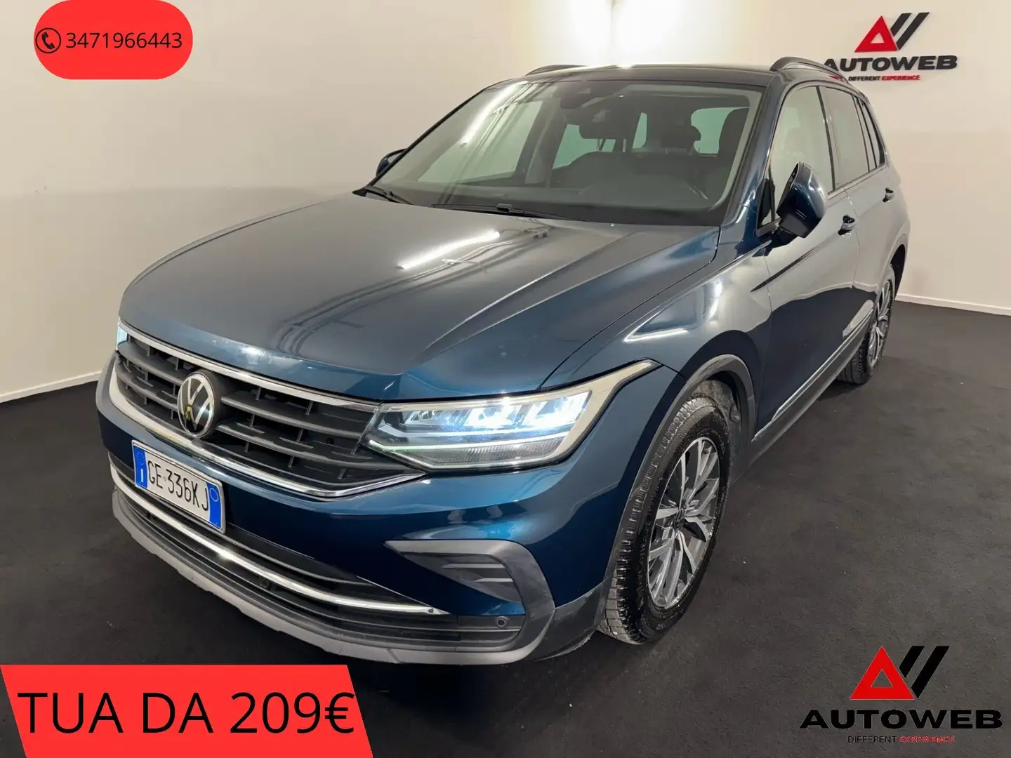 Volkswagen Tiguan 2.0 TDI SCR Life Blu/Azzurro - 1