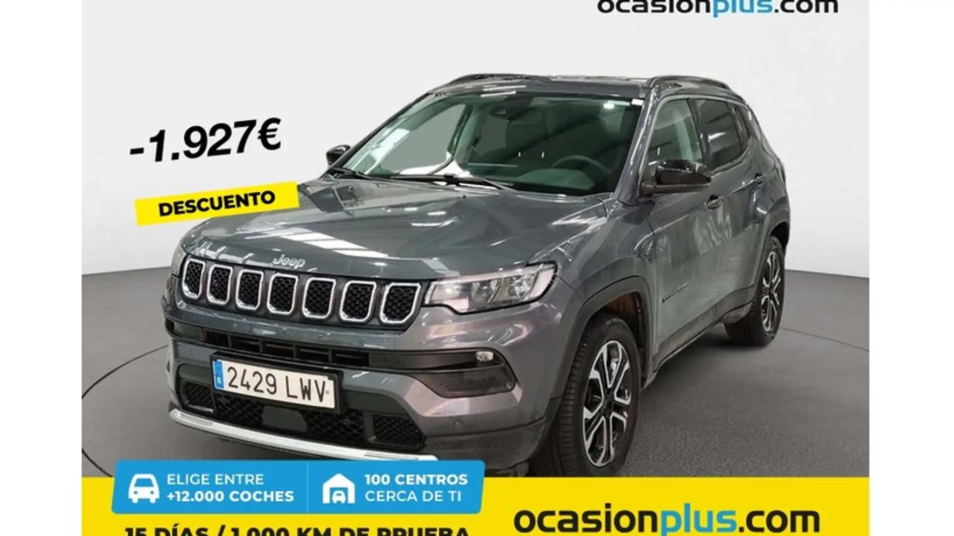 Jeep Compass 1.3 Gse T4 Limited 4x2 130 Gris - 1