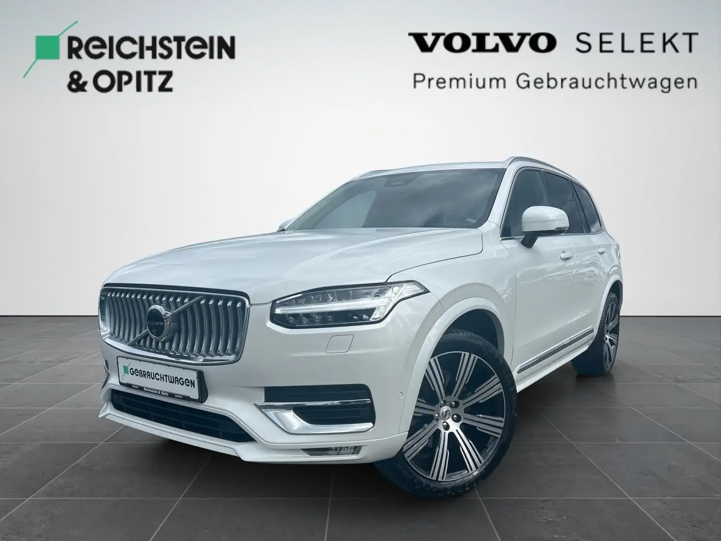 Volvo XC90 B5 D AWD Ultimate Bright Autom./iACC Weiß - 1