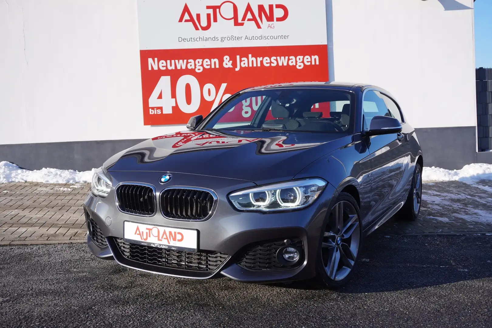 BMW 125 125i M Sport LED Navi PDC Sitzheizung Tempomat Grau - 2