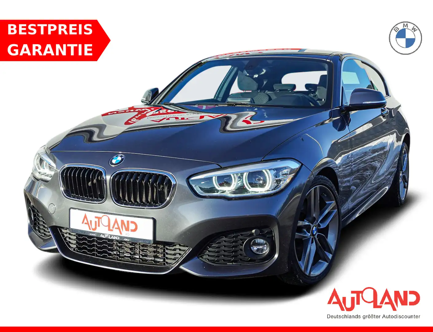 BMW 125 125i M Sport LED Navi PDC Sitzheizung Tempomat Grau - 1