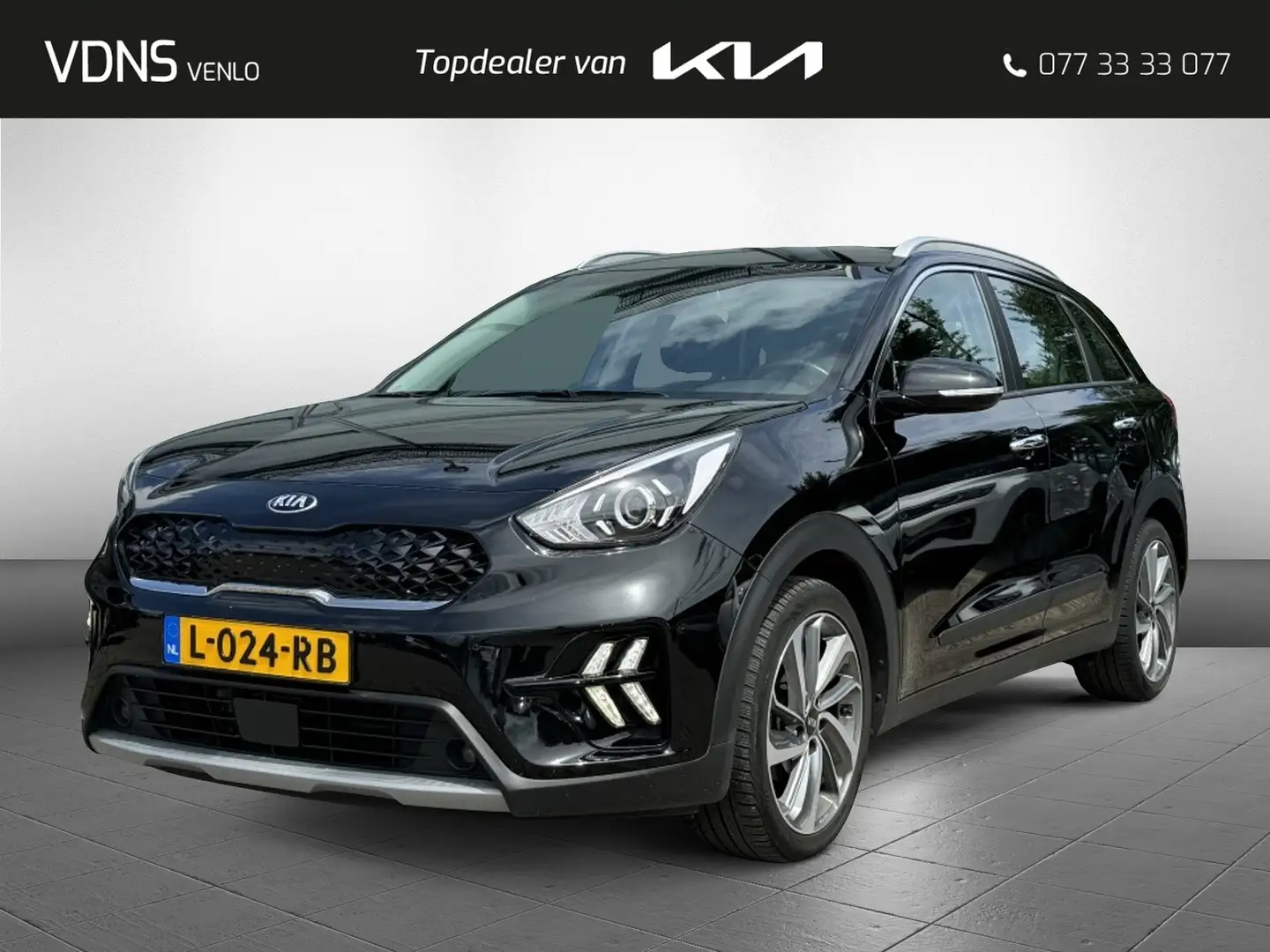 Kia Niro 1.6 GDi HYBRID DynamicLine 18 INCH - NAVI + CAMERA Schwarz - 1