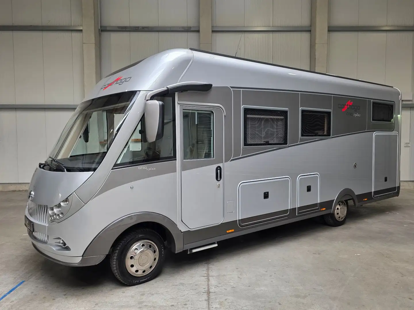 Carthago S-Plus I50*Luft/Hub/Klima/Solar/Markise/Sat* Argent - 2