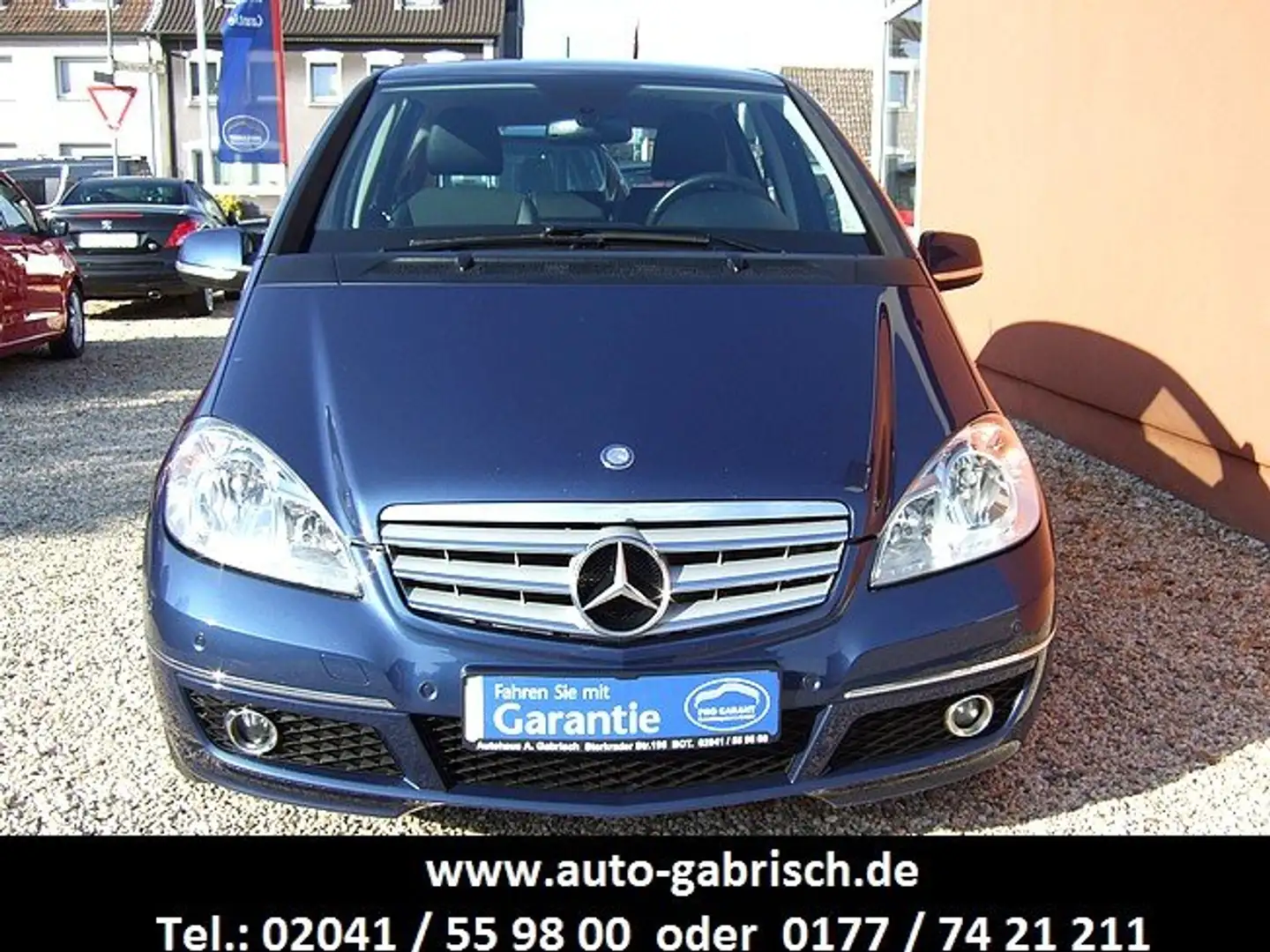 Mercedes-Benz A 160 AUTOMATIK, AVANTGARDE,FACELIFT,AHK,KLIMA, Blau - 2