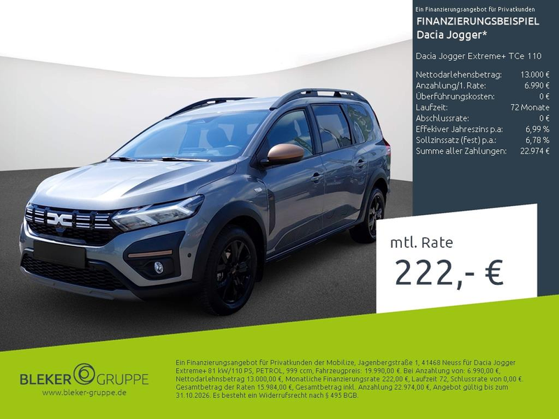 Dacia Jogger Dacia Jogger Extreme+ TCe 110