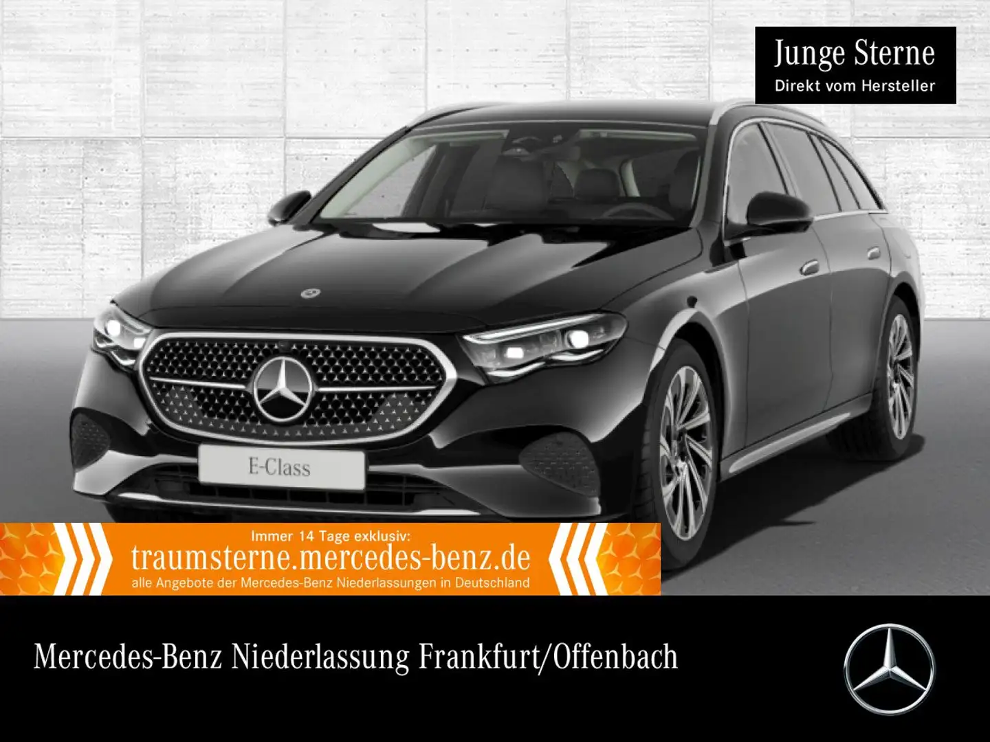 Mercedes-Benz E 300 e T Avantgarde 360° Airmat Distr+ AHK Kamera Schwarz - 1