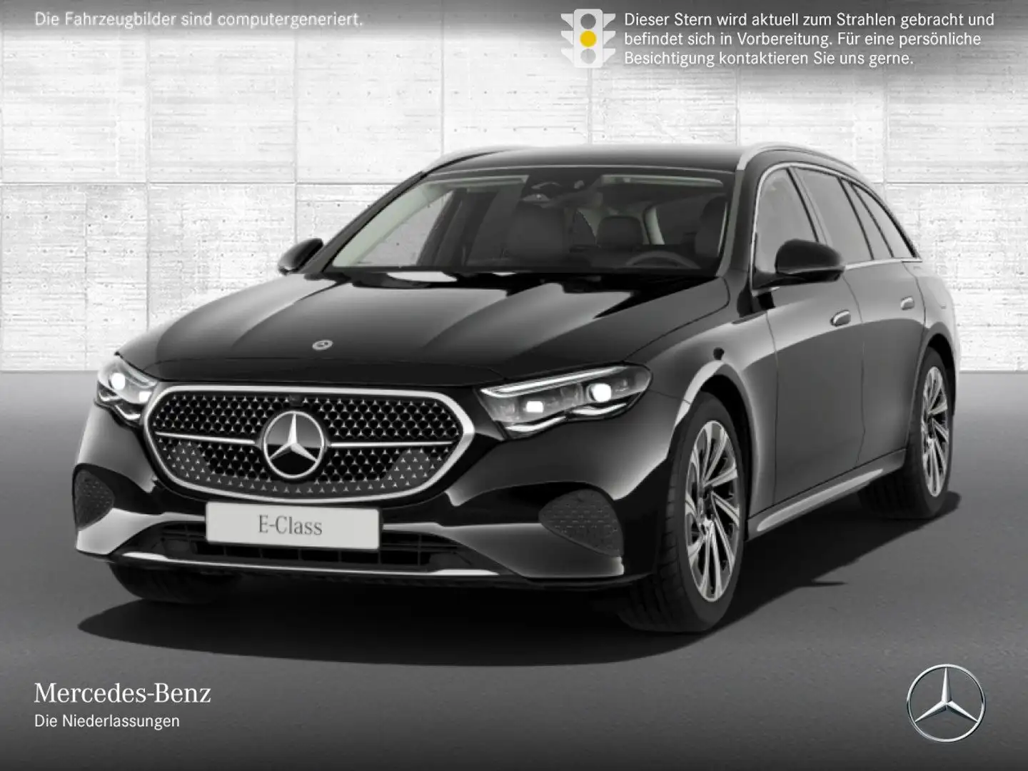 Mercedes-Benz E 300 e T Avantgarde 360° Airmat Distr+ AHK Kamera Schwarz - 2