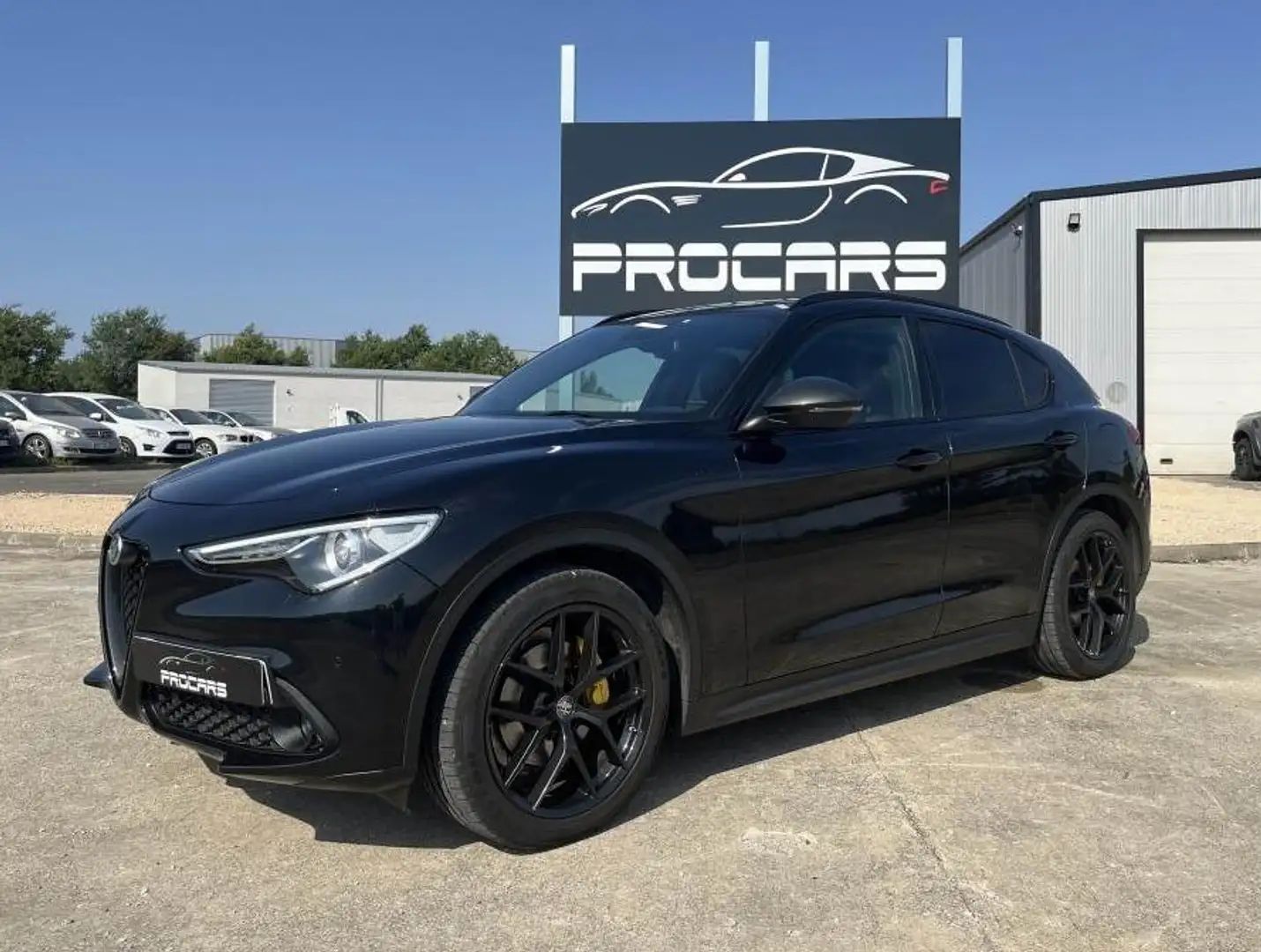 Alfa Romeo Stelvio Stelvio 2.2 D - 190cv - BVA AT8  Sport Edition PHA Noir - 1