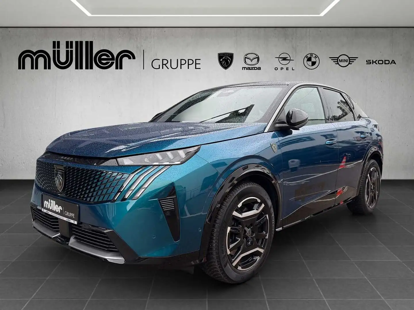 Peugeot 3008 Elektro GT 210 Blau - 1