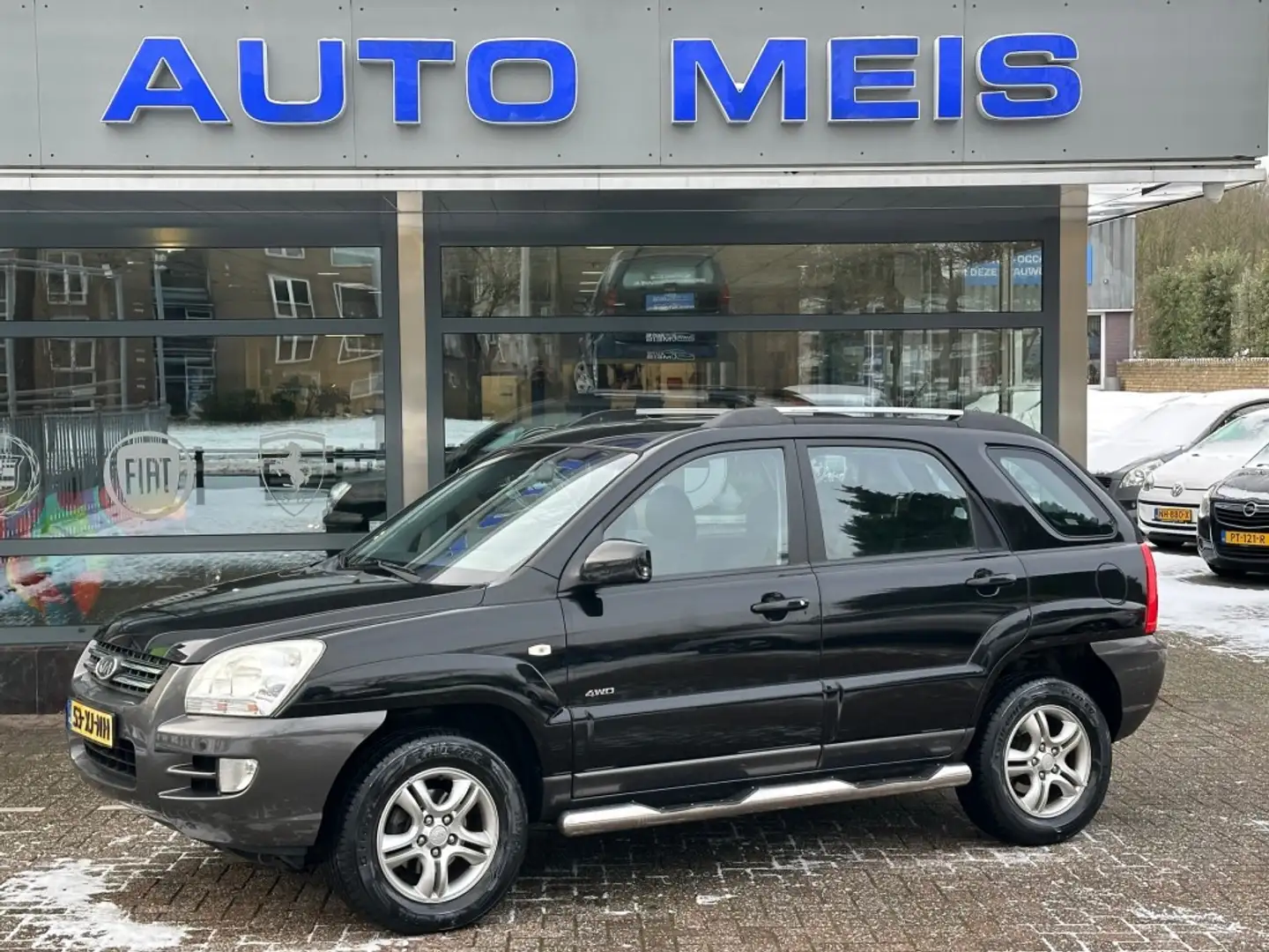 Kia Sportage 2.7 V6 ADVENTURE 4WD Automaat NAP-Autopas Cruise T Schwarz - 1