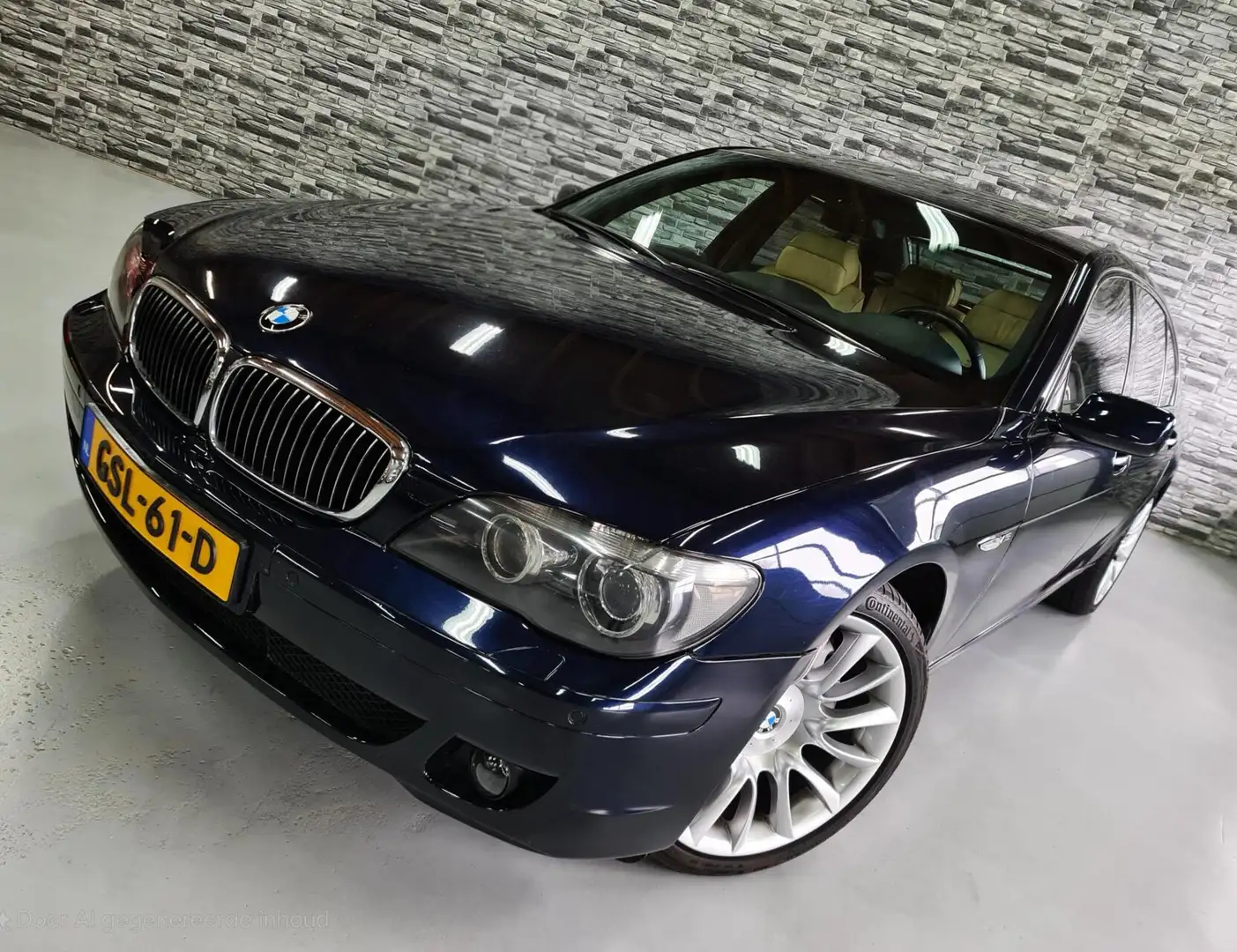 BMW 760 7-serie 760Li V12 Yachtline Maritime*Unieke auto*! Bleu - 1