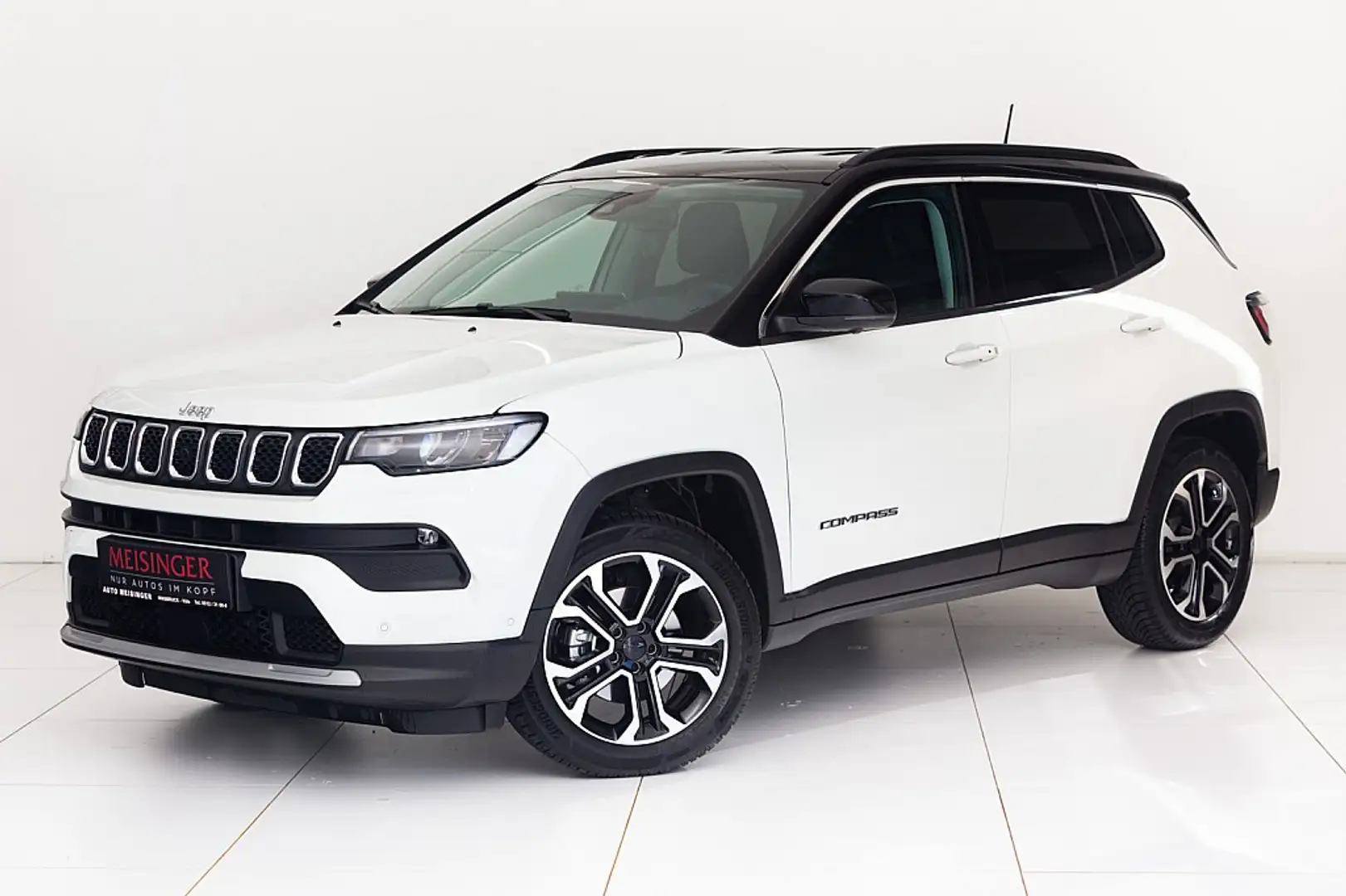 Jeep Compass 1.5 Multiair Limited T4 FWD DCT7 e-Hybrid Weiß - 1