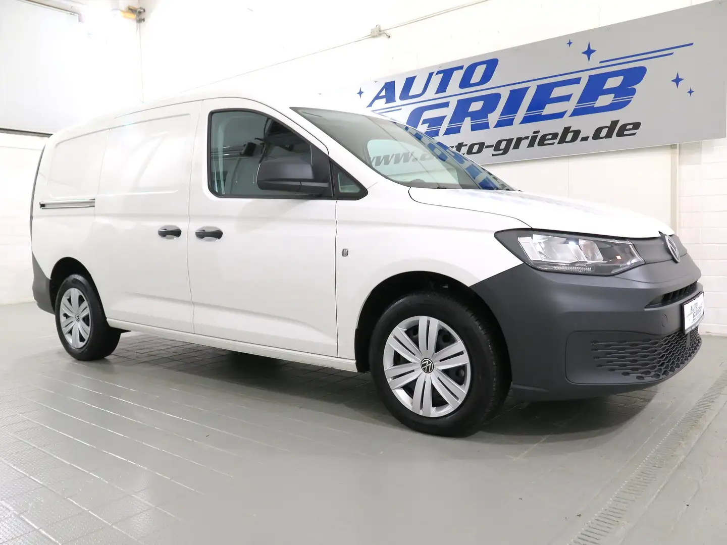 Volkswagen Caddy EcoProfi Maxi, Klima, AHK, DAB Blanc - 1