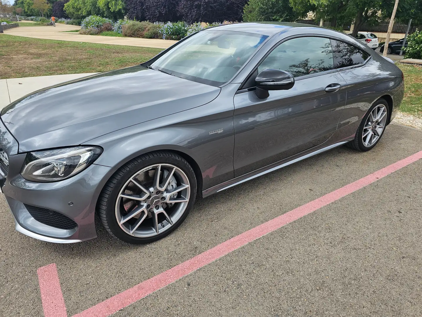 Mercedes-Benz C 43 AMG C Coupé 43 AMG 4Matic 9G-Tronic AMG Gris - 1