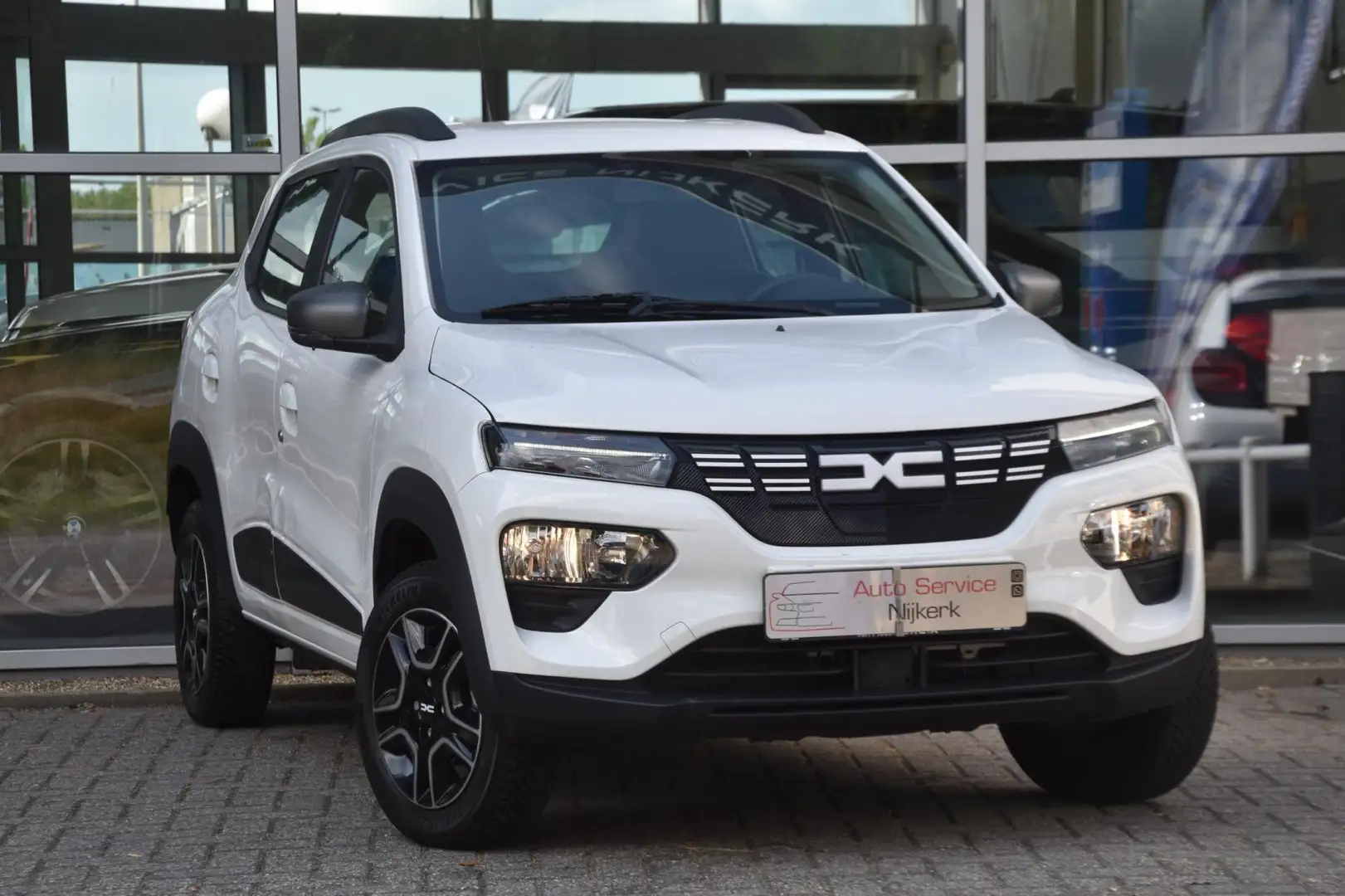 Dacia Spring Expression 27 kWh Airco Leder Led Btw Camera Pdc Wit - 1