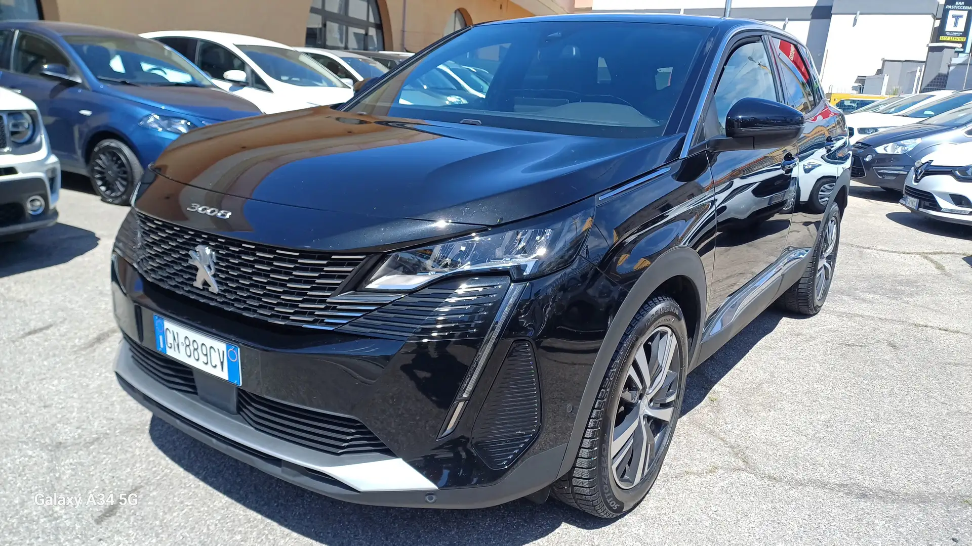 Peugeot 3008 3008 II 2021 1.5 bluehdi Allure Pack s Nero - 1