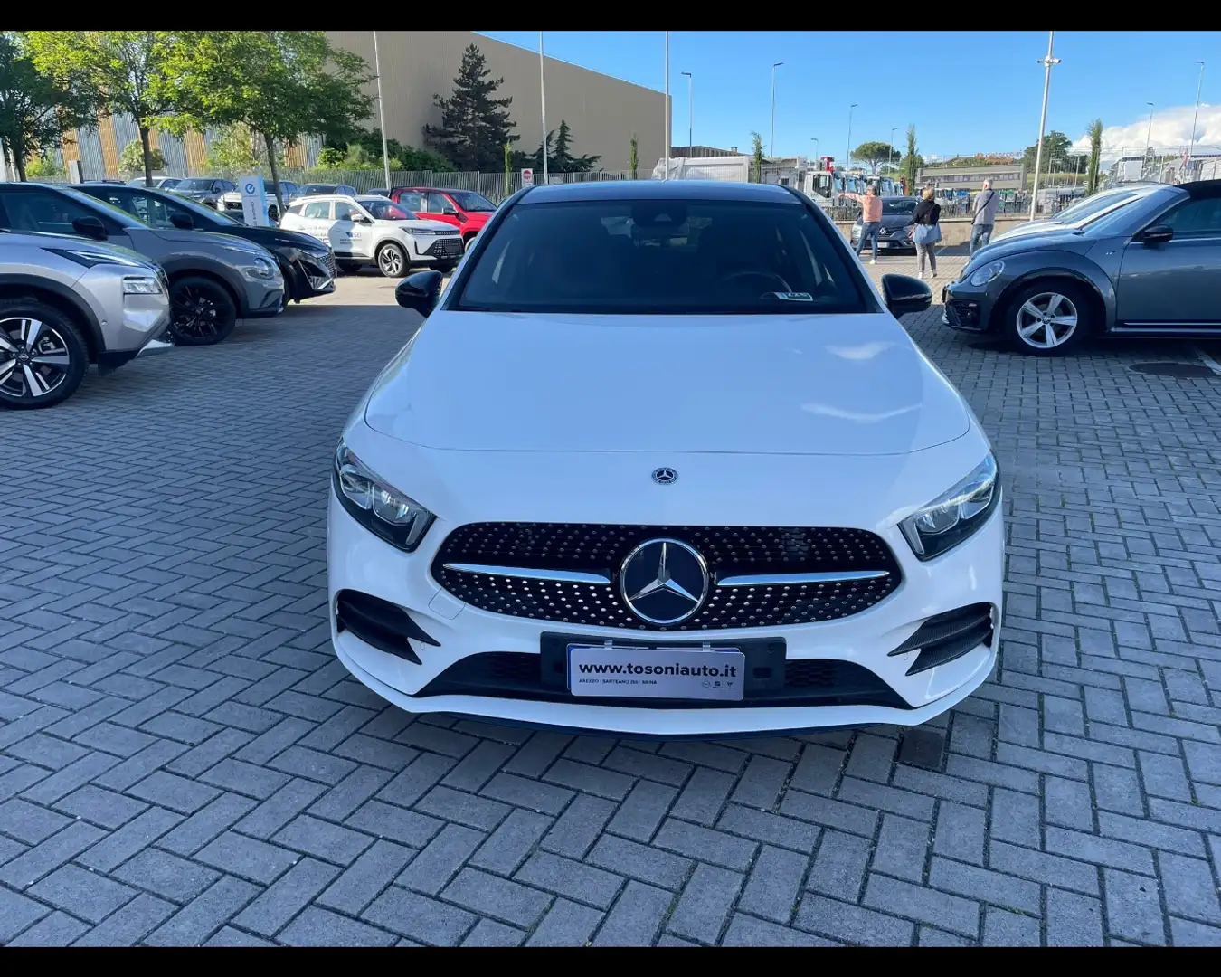 Mercedes-Benz A 200 Premium auto Bianco - 2