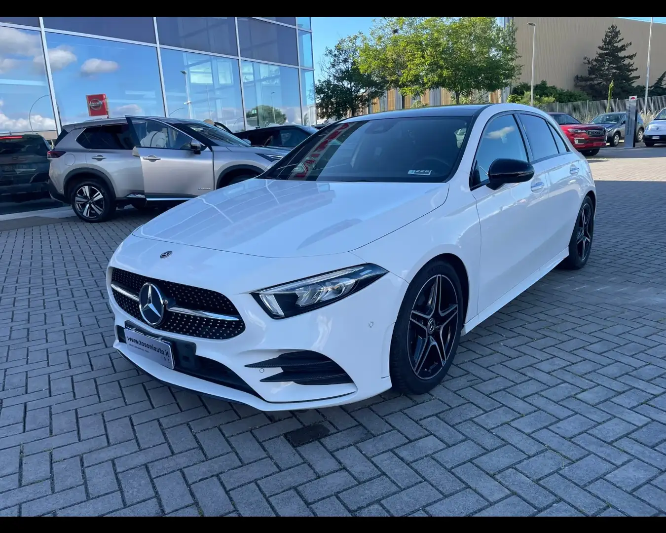 Mercedes-Benz A 200 Premium auto Bianco - 1
