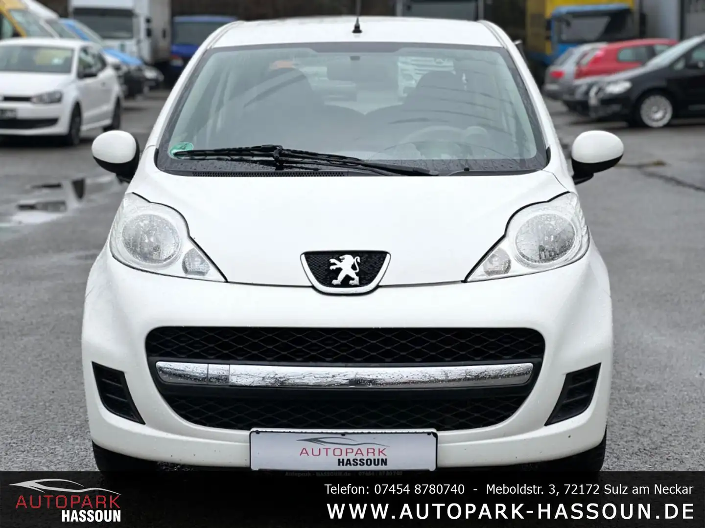 Peugeot 107 Filou TÜV NEU Klima Zentral 4-Sitz. Beyaz - 2