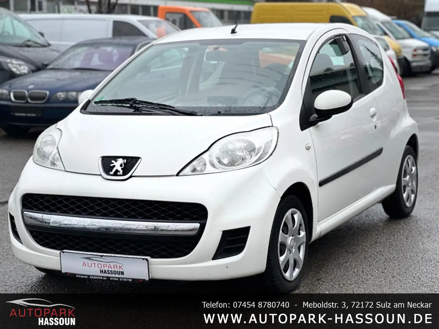 Peugeot 107 Filou TÜV NEU Klima Zentral 4-Sitz. Beyaz - 1