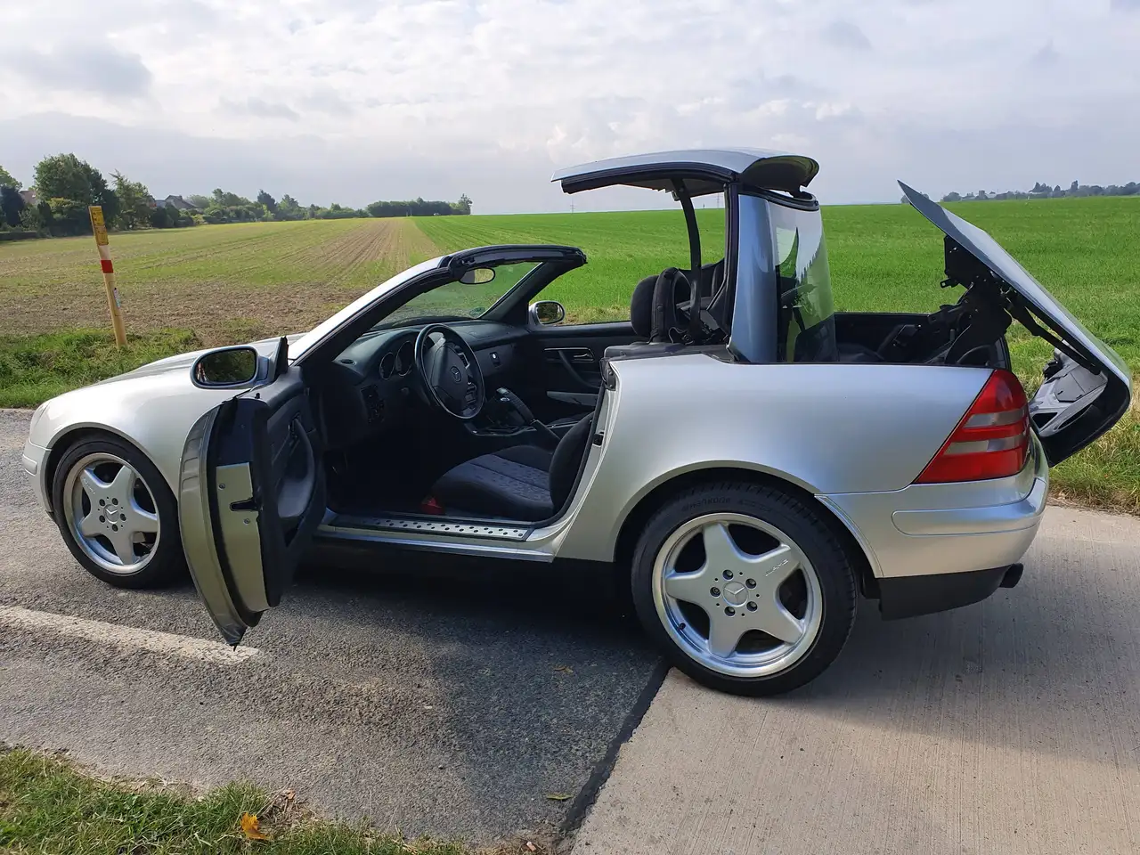 Mercedes-Benz SLK 200 LIebhaber-Garagenfahrzeug, TÜV,Service,Reifen,AMG-Radsatz,ohne Rost,wenig Kilometer, foto 2