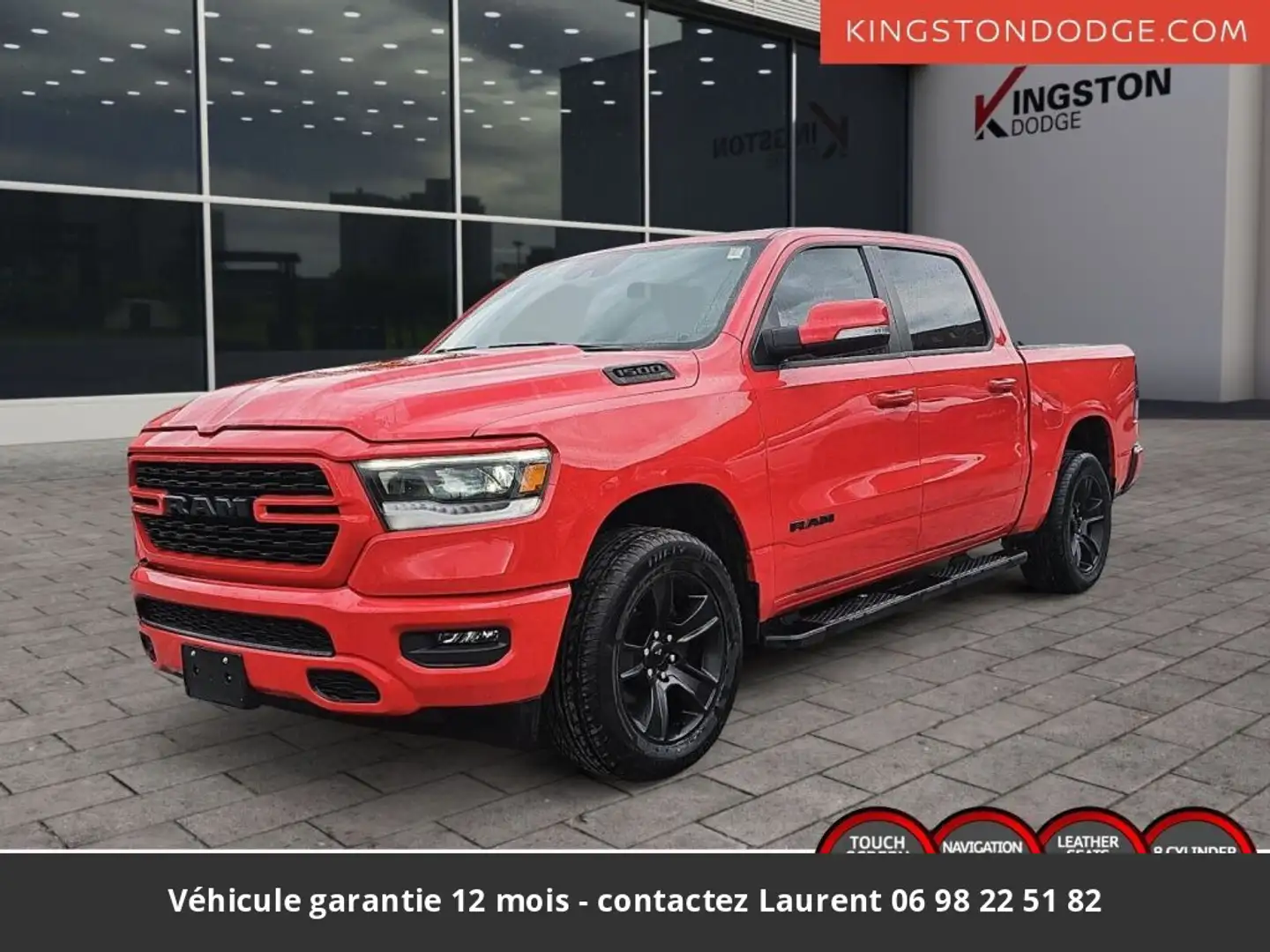Dodge RAM Sport Night 12P 5.7L 4x4 Tout compris hors homolog Rouge - 1