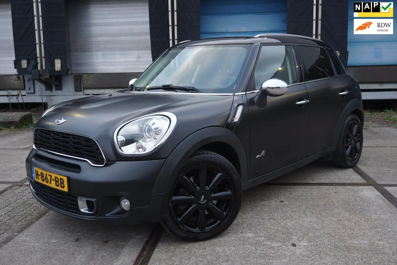 MINI Cooper S Countryman Mini 1.6 ALL4 Chili Fekete - 1