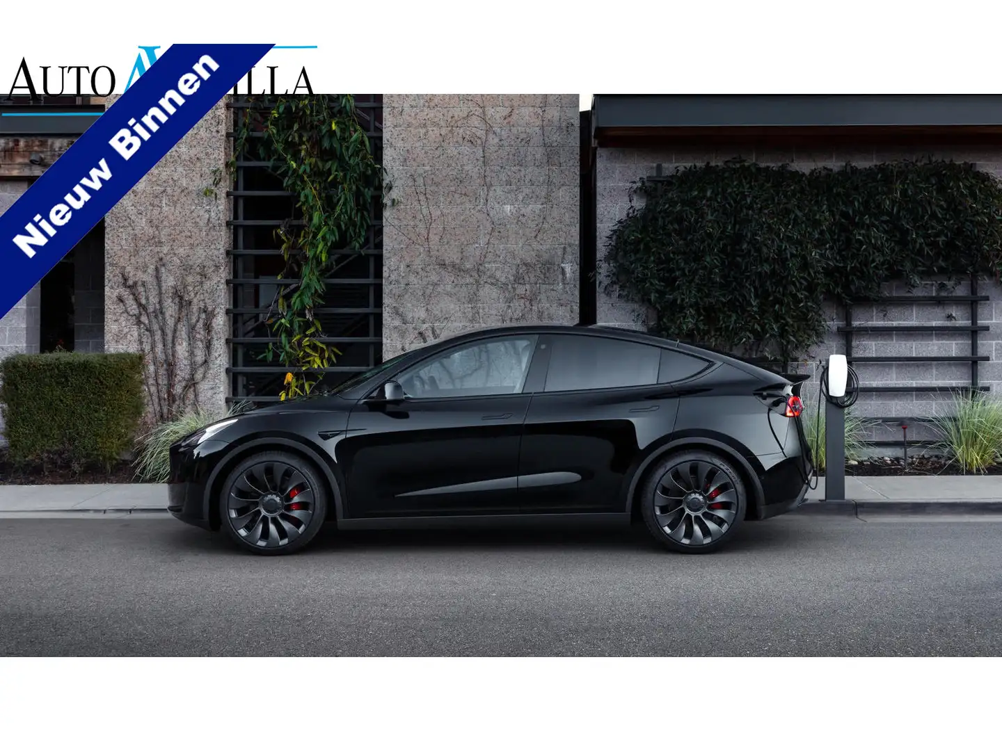 Tesla Model Y Long Range Dual Motor AWD Navi 360° Leer ACC Warmt Zwart - 1