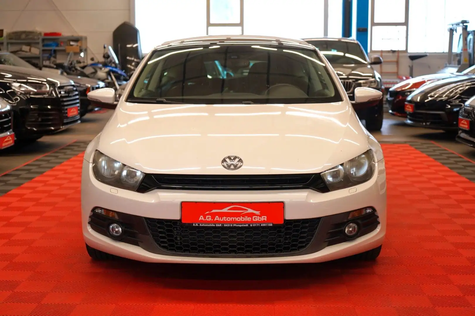 Volkswagen Scirocco 1.4 TSI 2.Hand*6Gang*Klima*Sitzh*Pano* Blanc - 2