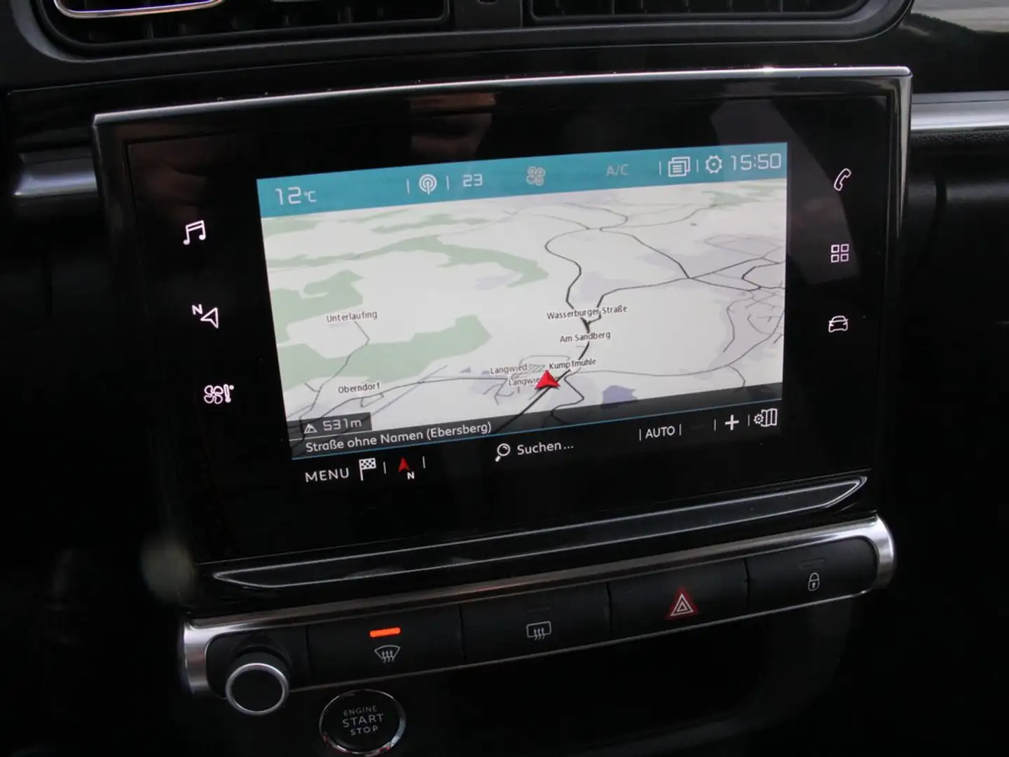 Citroen C3 1.2 110PS Automatik MAX LED Mirror Link PDC ALU Negro - 2