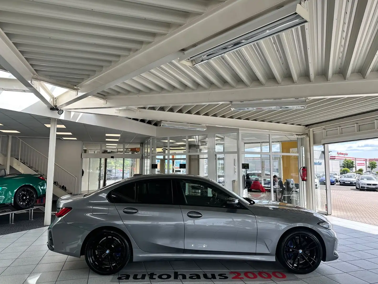 BMW M340d xDrive Lim. LED/HUD/CAM/H&K/MEMORY Gris - 2