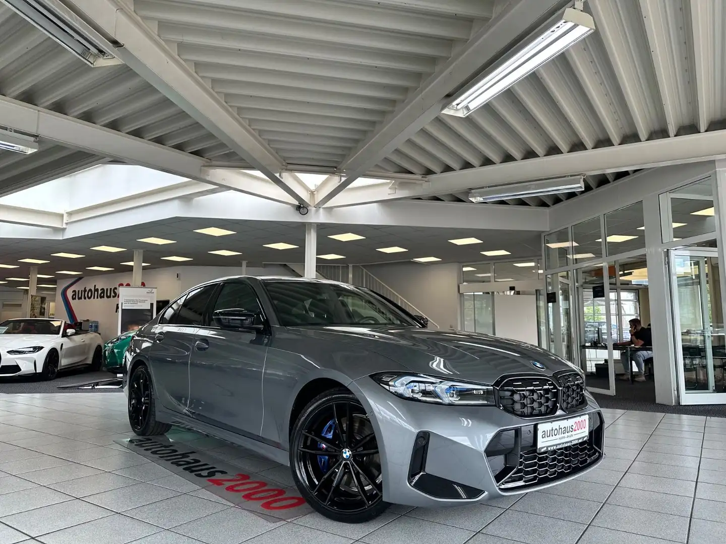 BMW M340d xDrive Lim. LED/HUD/CAM/H&K/MEMORY Gris - 1