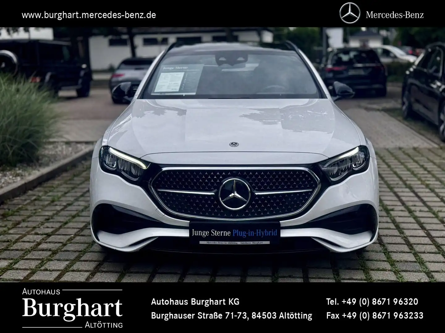 Mercedes-Benz E 300 E 300 T e AMG Line Advanced/Airmatic/Fahrassist Blanc - 2