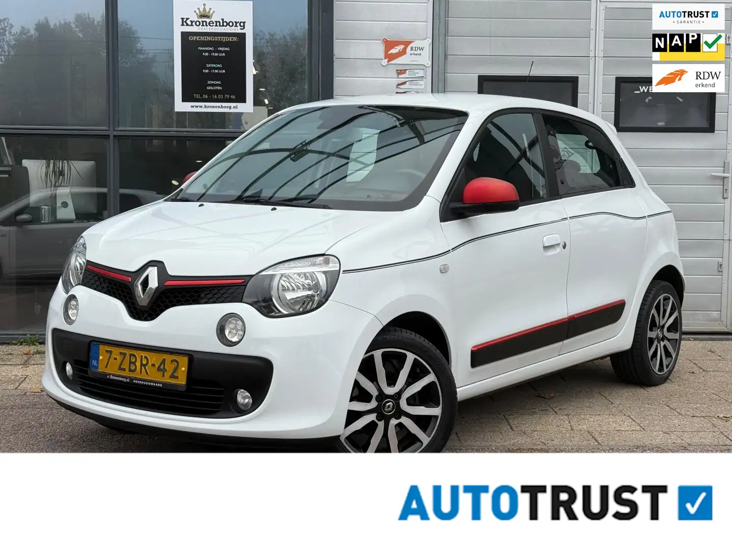 Renault Twingo 1.0 SCe Dynamique| NAP| CRUISECR| AIRCO White - 1