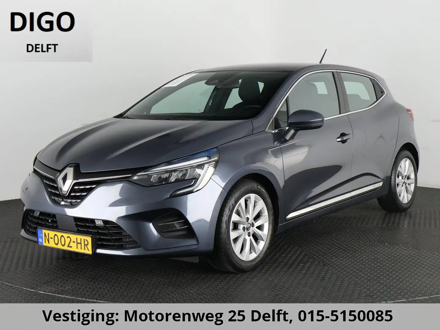 Renault Clio 1.0 TCe INTENS 1e EIG GARANTIE TOT 10-2031* NAVIGA Grijs - 1