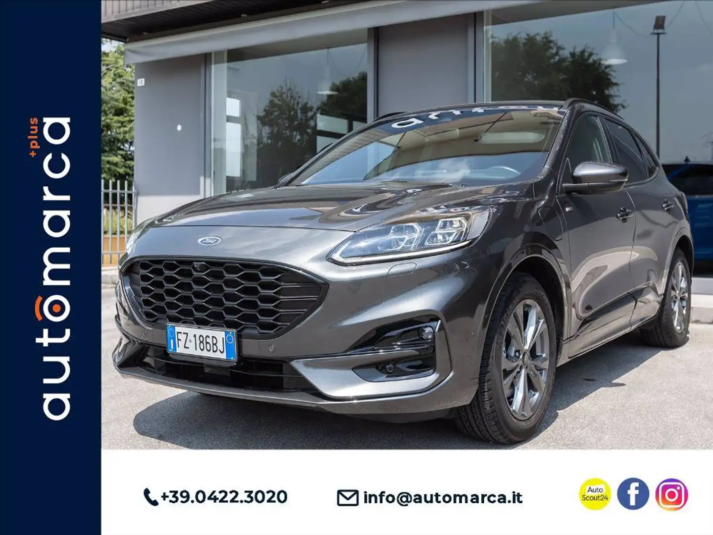 Ford Kuga 2.5 phev ST-Line X 2wd 225cv cvt Grigio - 1