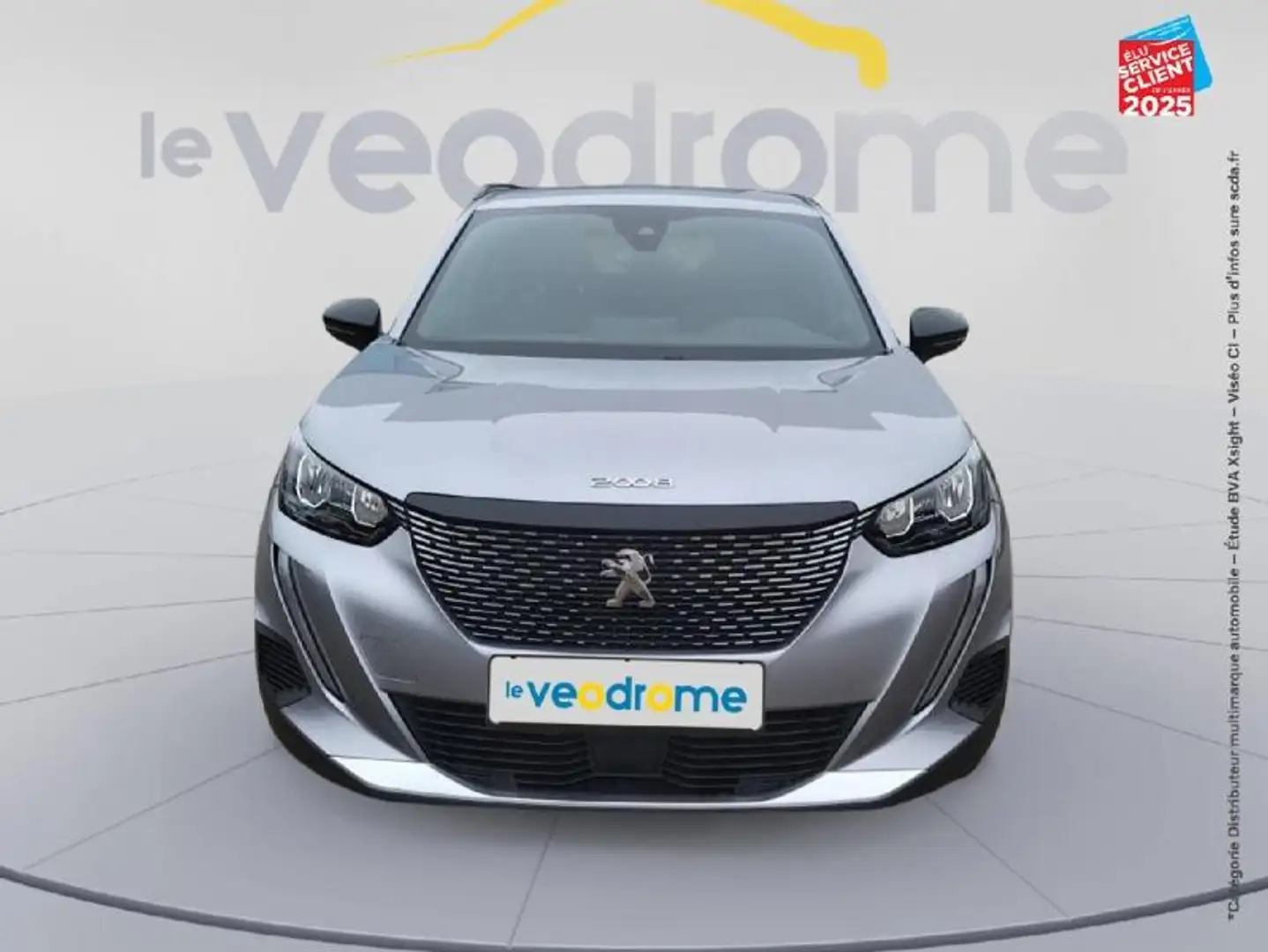 Peugeot 2008 1.2 PureTech 130ch S/S Allure Camera Gris - 2