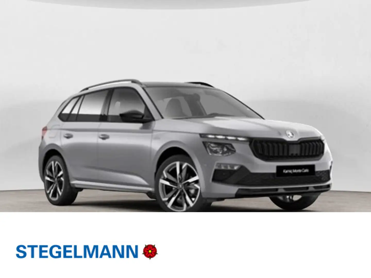 Skoda Kamiq 1.5 TSI DSG Monte Carlo Glasdach*Matrix*AH Silber - 1