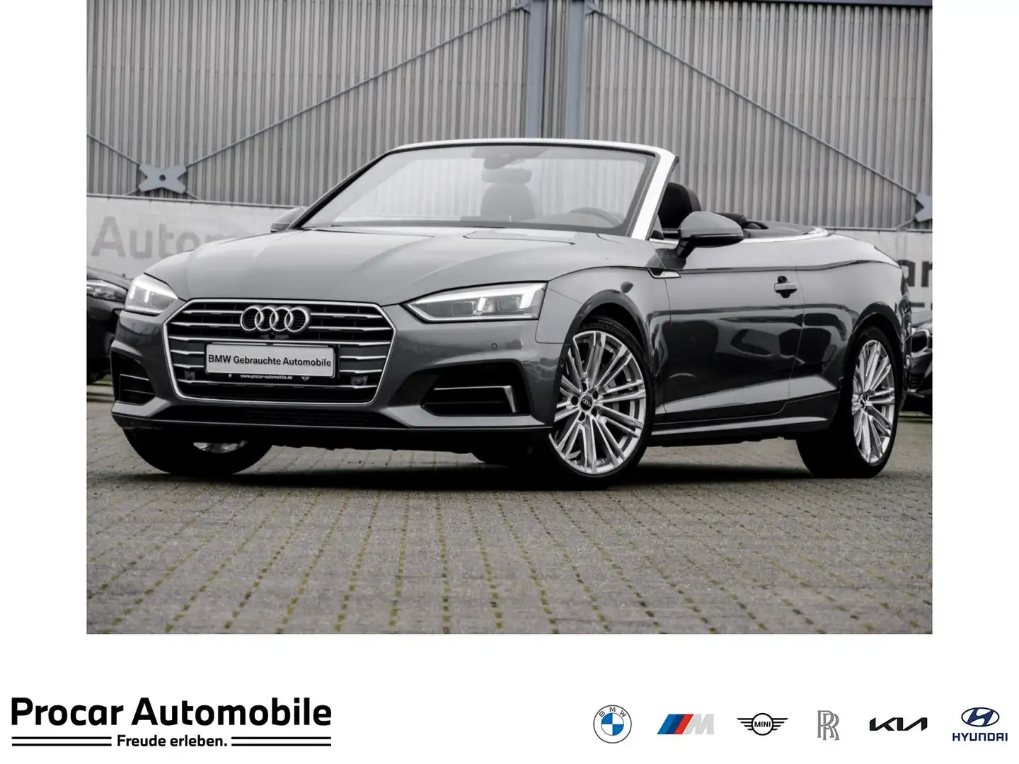 Audi A5 2.0 TFSI+LED+NAVI+KAMERA+LEDER Grau - 1