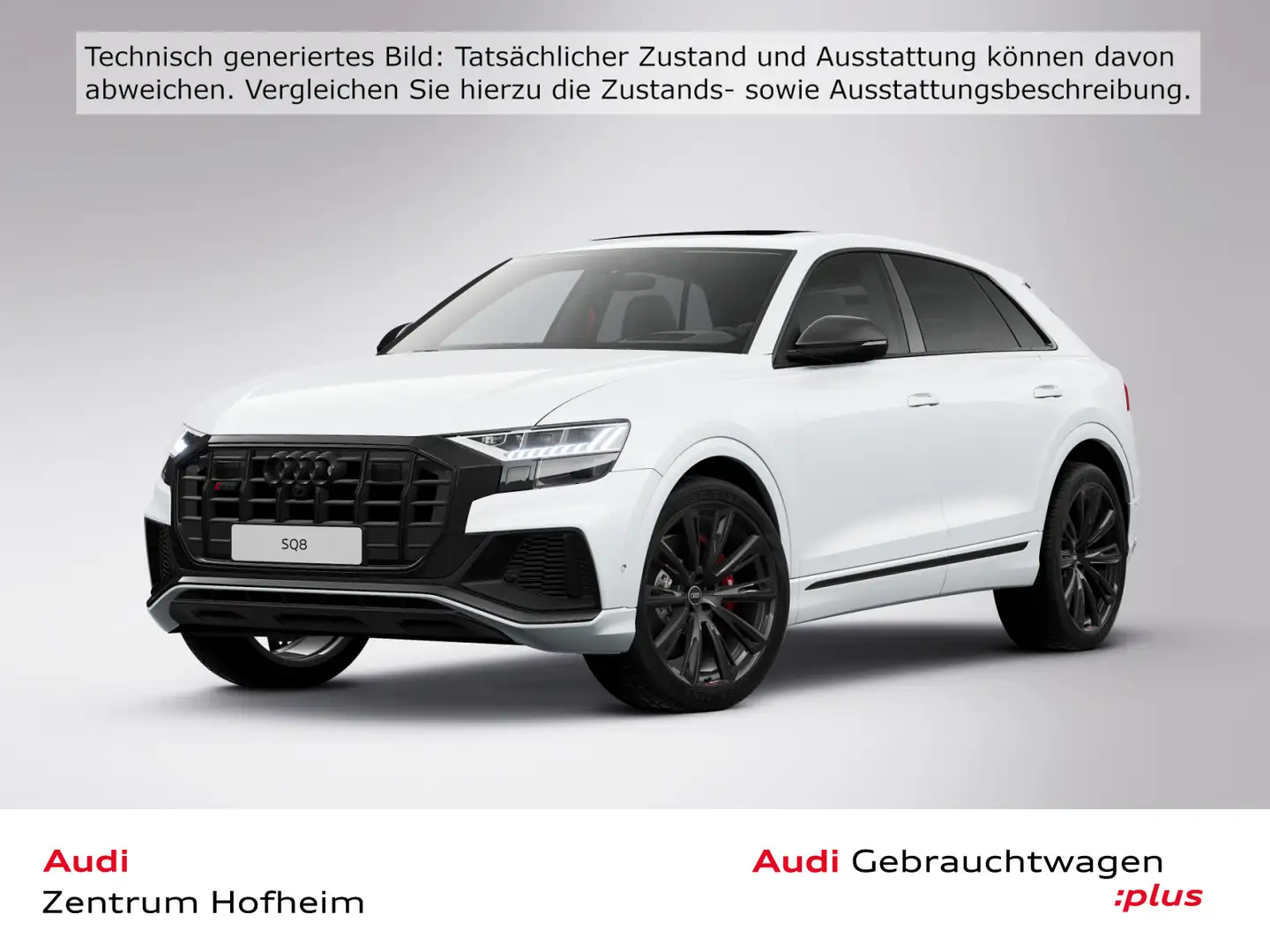 Audi SQ8 competition plus*Air*B&O*HUD*Pano*Standh*Mat Weiß - 1