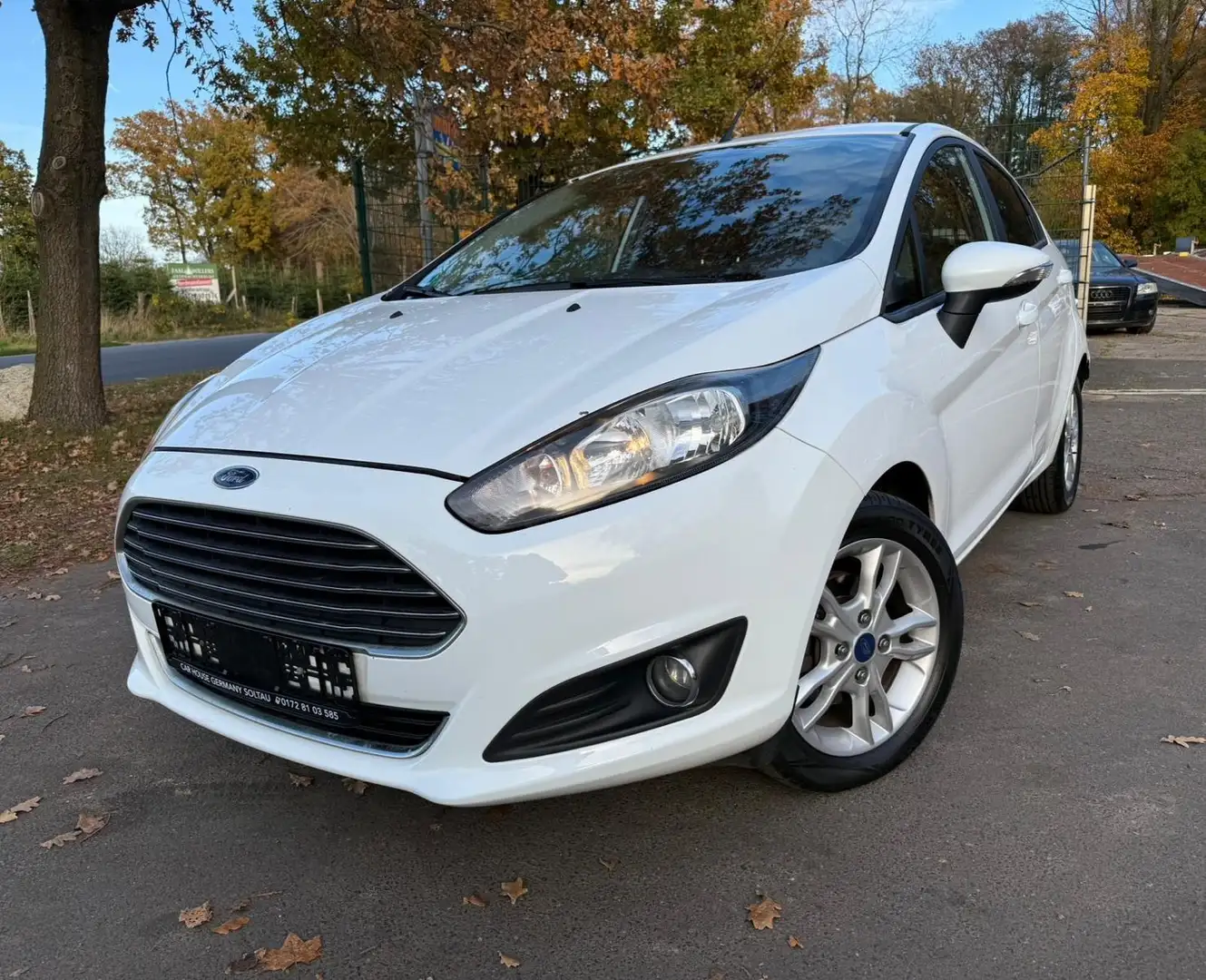 Ford Fiesta Sync Edition+TOP ZUSTAND+ Weiß - 1