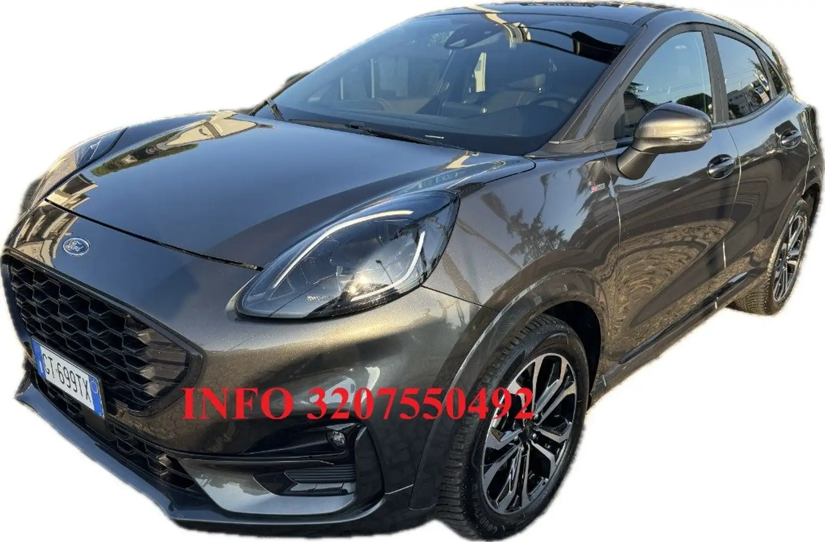 Ford Puma 1.0 EcoBoost Hybrid 125 CV S&S aut. ST-Line KM CER Grigio - 1