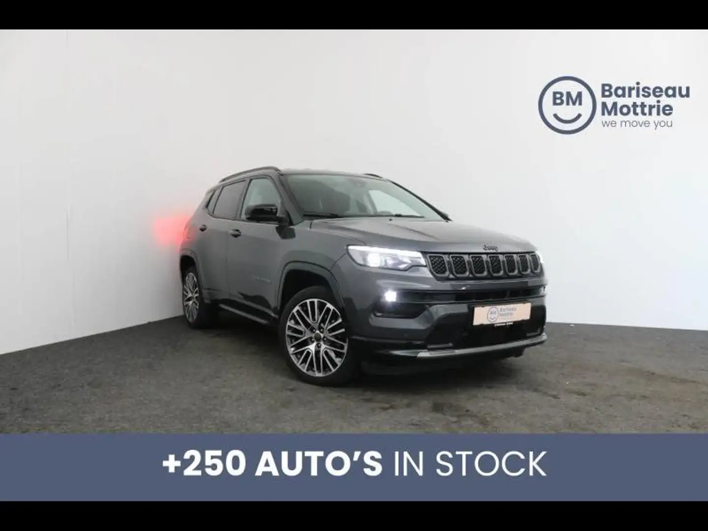 Jeep Compass 1.5 MILD HYBRID AUTOMAAT SUMMIT *LEDER*MEMORY SEAT Grau - 1