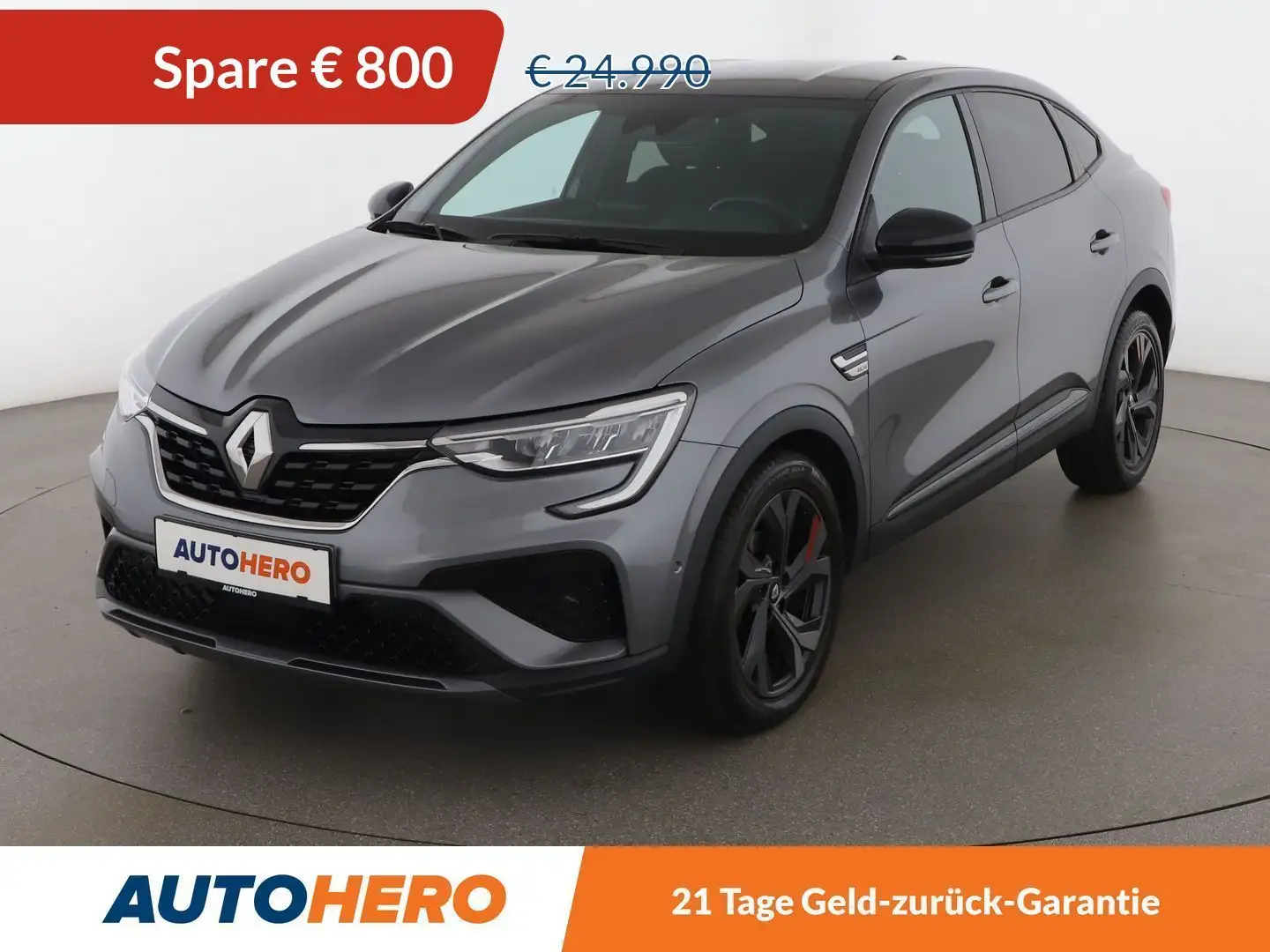 Renault Arkana 1.3 TCe Mild-Hybrid R.S. Line Aut. *LED*ACC*SPUR* Grau - 1