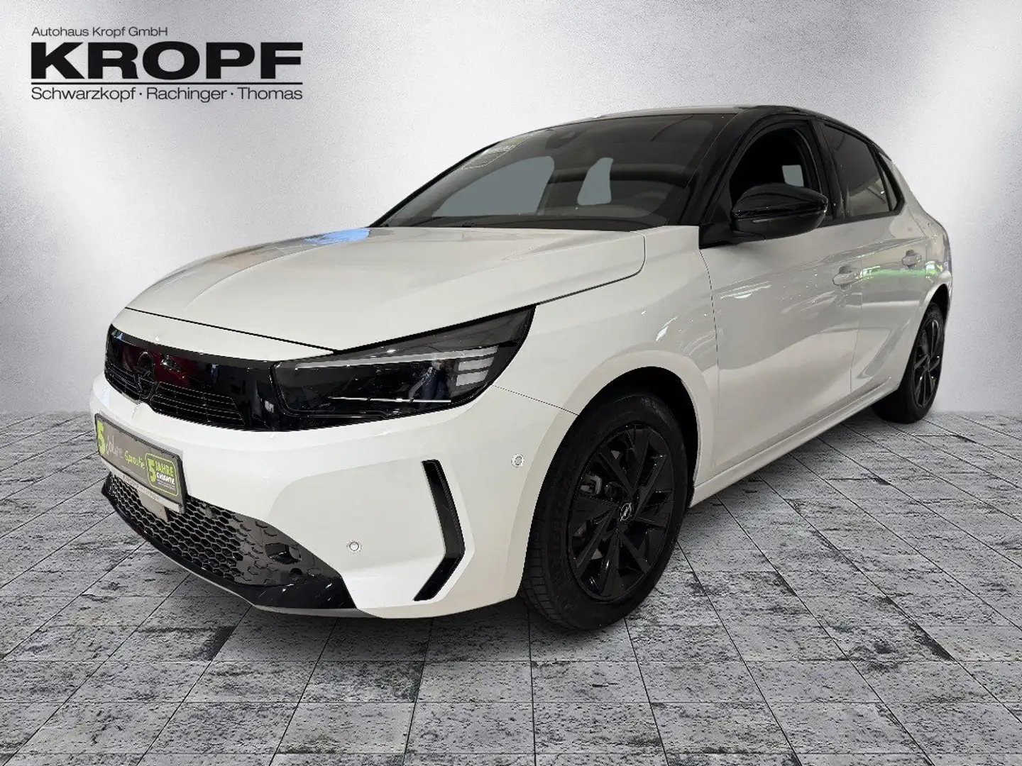 Opel Corsa F 1.2 Turbo GS FLA SpurW LM KAM LED Navi Weiß - 2