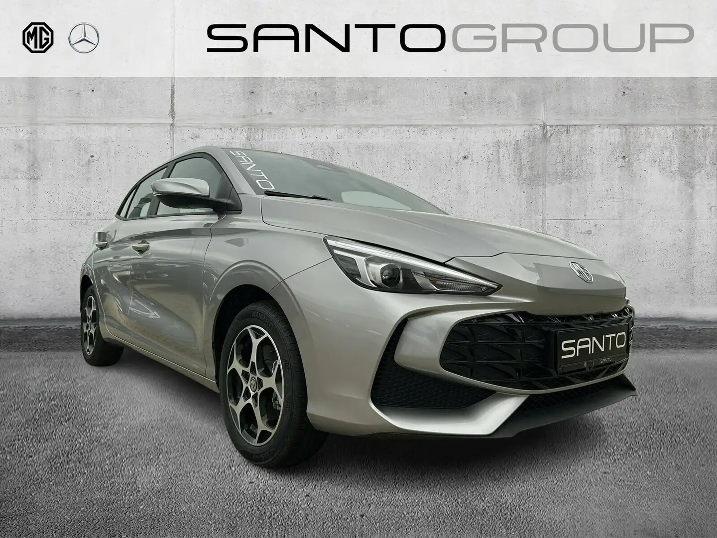 MG MG3 MG3 Hybrid+ COM. Kamera|Navi|ACC|DAB Silber - 1