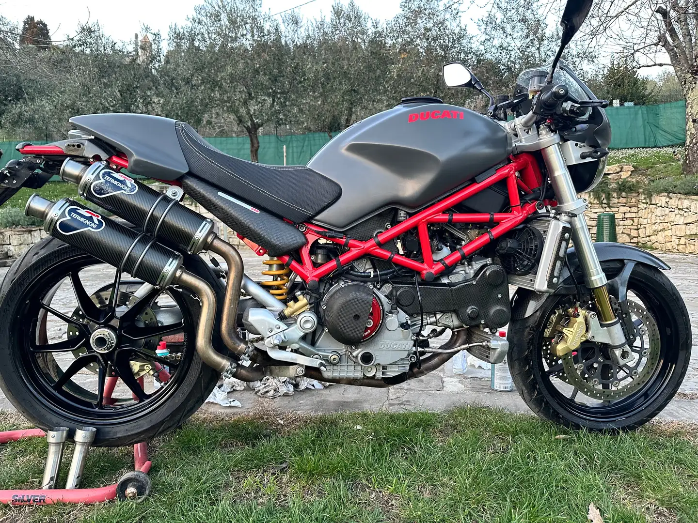 Ducati Monster S4R 996 Gri - 1