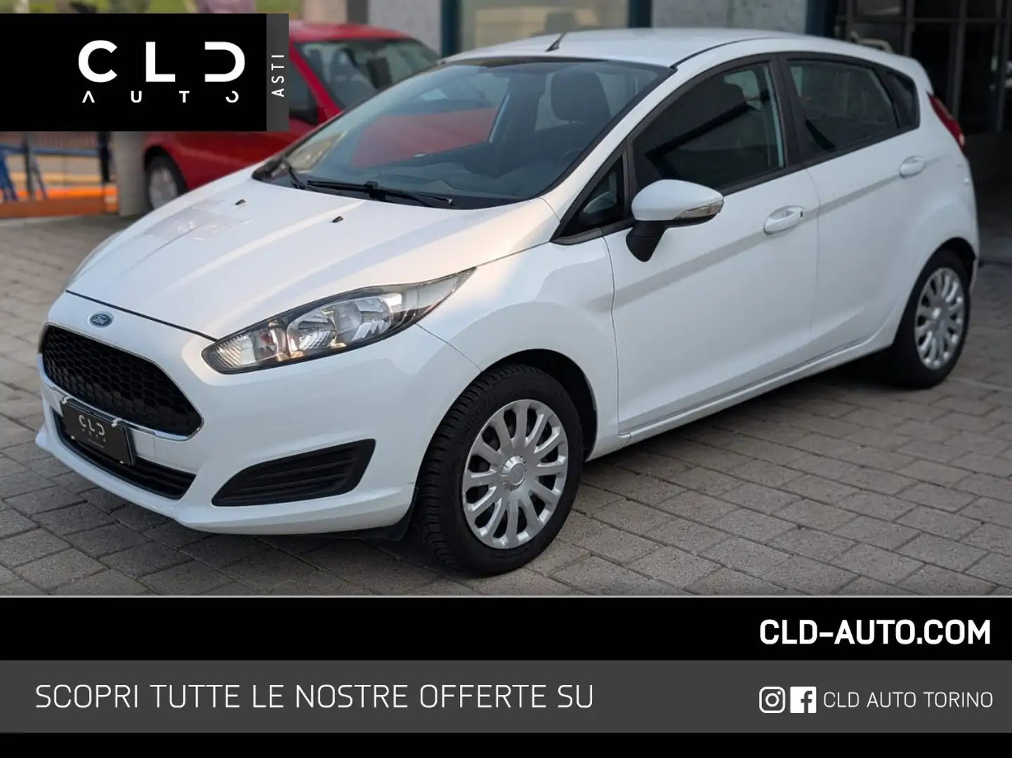 Ford Fiesta Fiesta 5p 1.0 Business 80cv E6 Blanco - 1