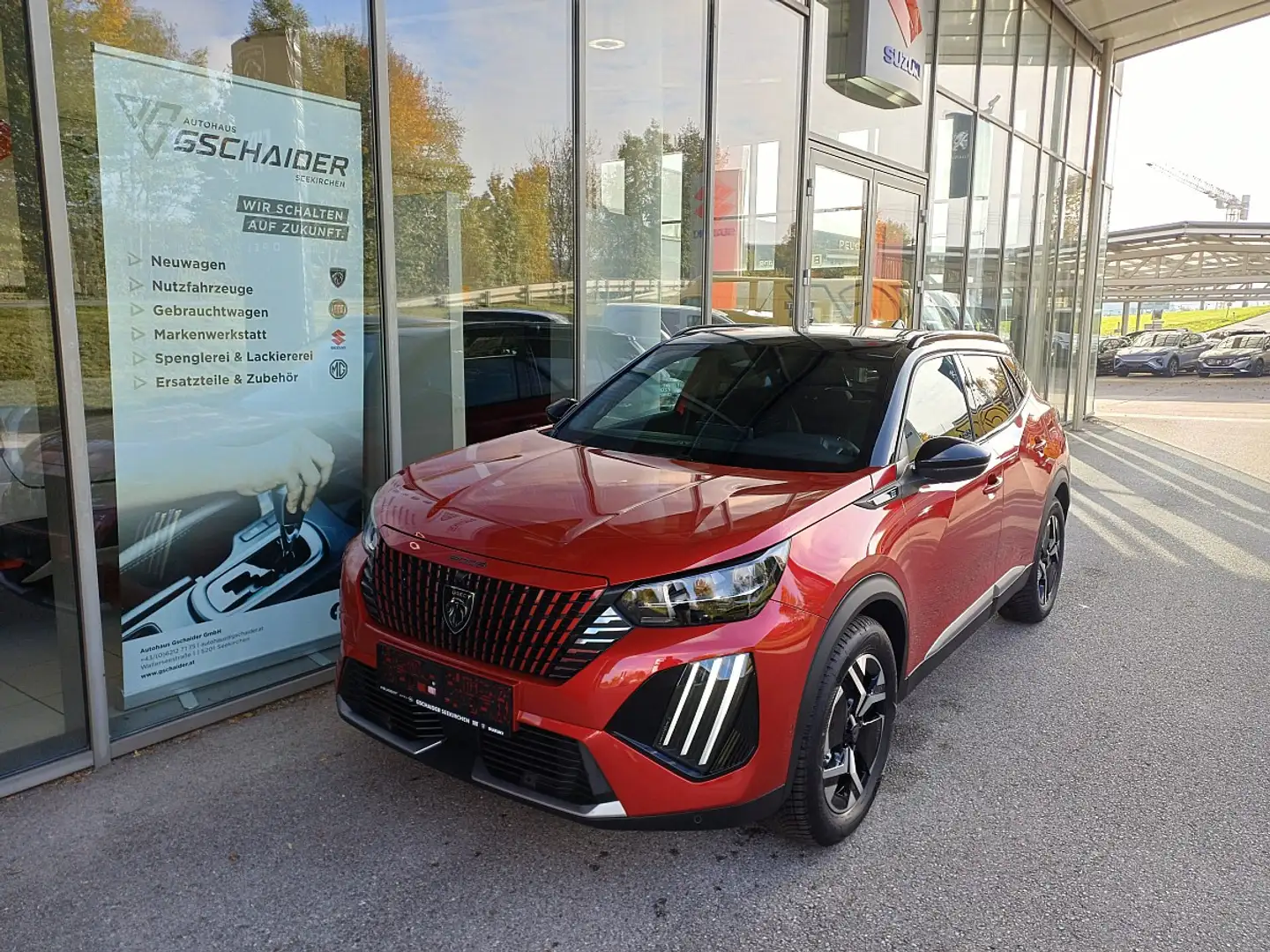 Peugeot e-2008 54kWh GT Rot - 1